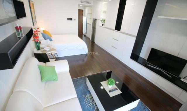 Cho thuê căn hộ tầng trung nội thất hiện đại tại tòa D2 Giảng Võ, 2PN - 2WC - đủ đồ, giá 14 tr/th