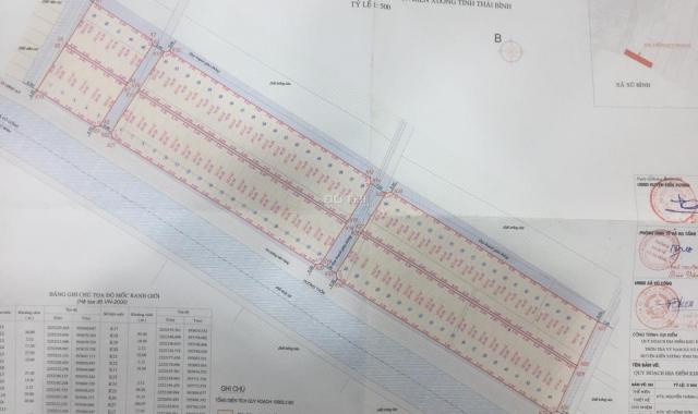 Bán 1 số lô đất dự án Vũ Công, Kiến Xương, sinh lời cực mạnh, cơ sở hạ tầng đồng bộ siêu đẹp