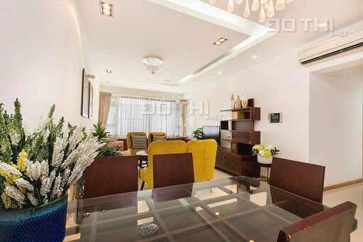 Cho thuê CH Sài Gòn Pearl Sapphire 1, Q. Bình Thạnh, 140m2, 3 phòng ngủ, 2 WC, lầu cao, view sông