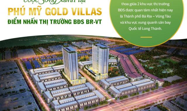 Bán đất dự án Phú Mỹ Gold Villas tại khu vực Bà Rịa - Vũng Tàu