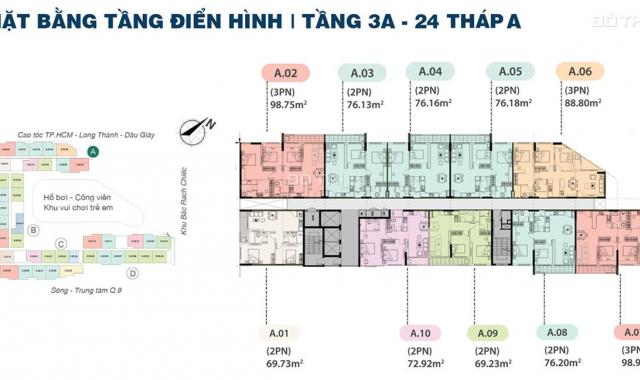 Chính chủ bán căn 03 PN Jamila, đã nhận bàn giao căn hộ, ngân hàng cho vay 70%, gọi 0982667473