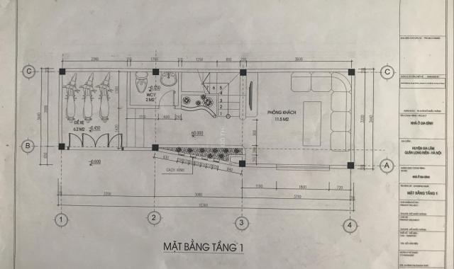 Cần tiền bán gấp 32m2 đất Đông Dư, giá 590 triệu. Tặng giấy phép xây dựng 4 tầng