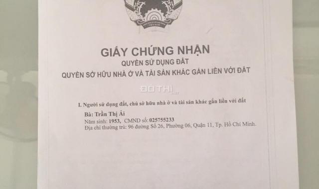 Bán nhà chính chủ tại 368/1 Kinh Dương Vương, P. An Lạc A, Q. Bình Tân, TP. HCM