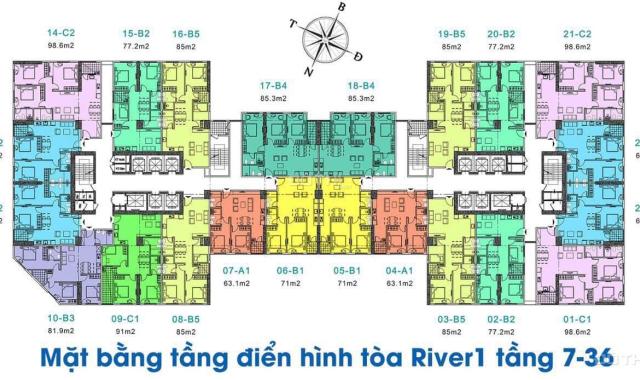 Ra mắt tòa view sông Hồng đẹp nhất dự án Eurowindow River Park. Lh chọn căn, tầng đẹp, 0909 469 111