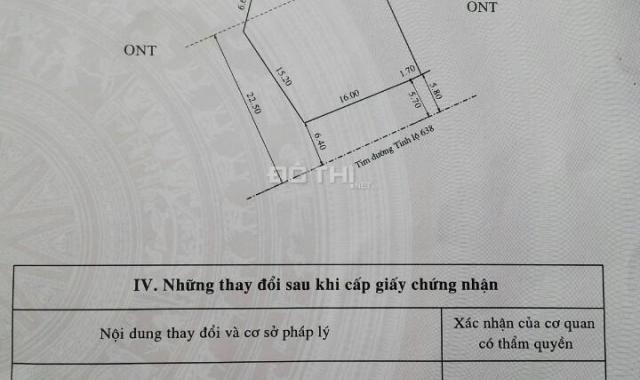 Bán đất chính chủ tại Tỉnh lộ 8, thôn Bình An, xã Phước Thành, huyện Tuy Phước, tỉnh Bình Định