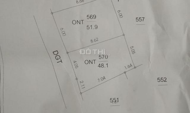 Bán đất tại Xã Vũ Lạc, TP. Thái Bình, diện tích 48.1m2, giá 280 triệu