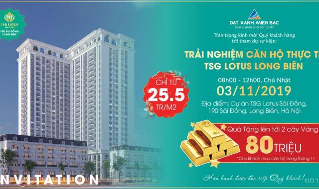 Mua nhà đón xuân, rinh ngay 2 cây vàng khi mua căn hộ cao cấp TSG Lotus + CK 3,5%, nhận nhà T3/2020