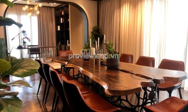 Bán căn hộ Penthouse D1 Mension, DT 388m2, 2 tầng, 4PN, 6WC, nội thất