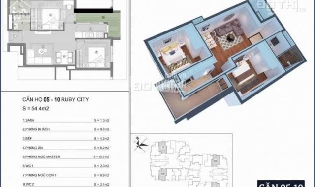 19tr/m2 ở ngay chung cư khu đô thị Sài Đồng - Diện tích (65 - 79 - 89 - 98) m2 nội thất liền tường