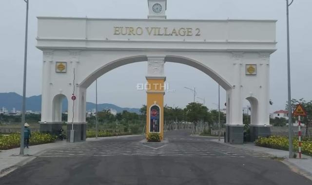 Bán đất biệt thự Euro Village 2, Hòa Xuân, block B2.15 hướng Đông Nam giá tốt