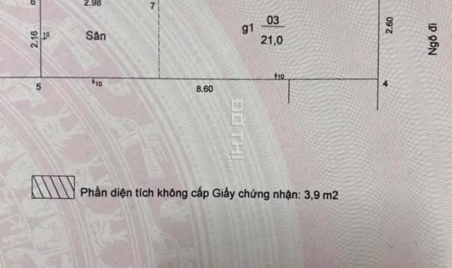 Bán nhà ngõ 79 Thổ Quan, Khâm Thiên, nhà 2 tầng lô góc: 25m2. Giá: 1.5 tỷ