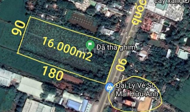Bán đất mặt tiền Quốc Lộ 1A, diện tích 16.000m2 xã Phú Thịnh