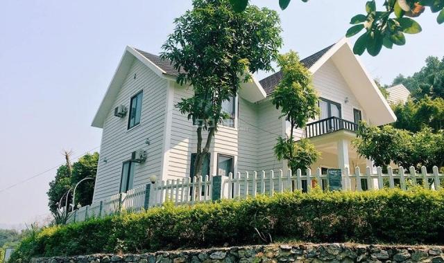 Biệt thự ND Beverly Hill, Lương Sơn, HB, 250m2, full nội thất, có bể bơi, view suối, giá TT 1.9 tỷ