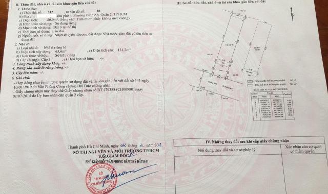 Chính chủ bán nhà phố 1 trệt 1 lầu, MT đường số 8, ngay chợ Đo Đạc, Quận 2. Đã có sổ hồng riêng