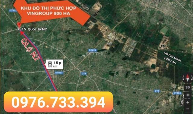 Vingroup đầu tư KĐT phức hợp 900ha tại Đức Hòa tỉnh Long An, mở bán cuối 2019, giá 680 triệu, SHR