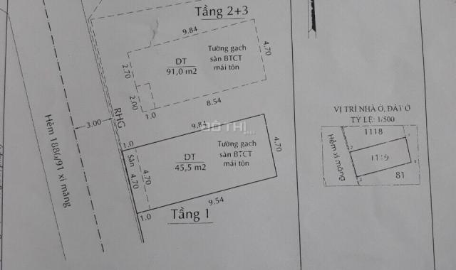 Chính chủ cần nhà bán riêng tại hẻm 1942 Huỳnh Tấn Phát, Nhà Bè, full nội thất. LH 0937012636