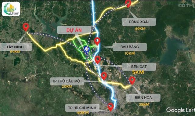 Đất TT 270tr Long Nguyên, cách chợ Long Nguyên 1km