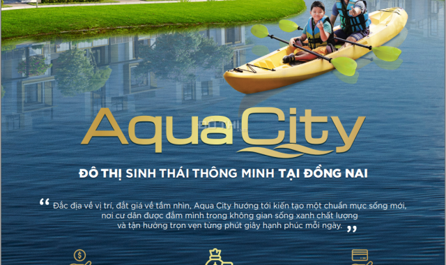 Khu đô thị Aqua City mua biệt thự mà chỉ trả trước 30% đến khi nhận nhà