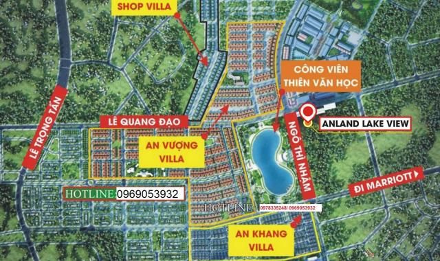 Bán căn hộ Anland Lake View đối diện hồ và công viên 12ha của CĐT Nam Cường