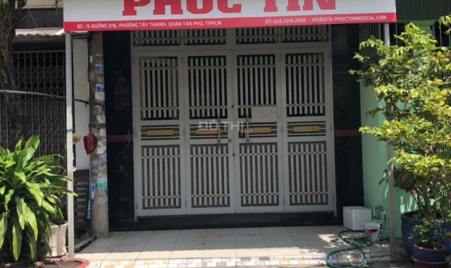 Bán nhà MT kinh doanh đường D16, P. Tây Thạnh, Q. Tân Phú: 4 x 27m, 3 lầu ST, giá: 7.9 tỷ TL
