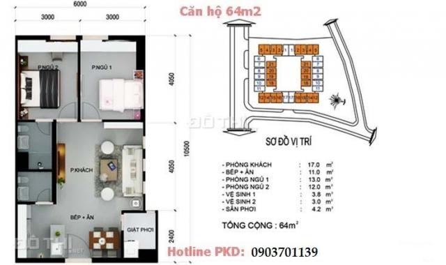 Bán căn hộ cao cấp 64 m2, 2 PN, 2 toilet, bếp, chung cư Dream Home Luxury Gò Vấp, 1,8 tỷ