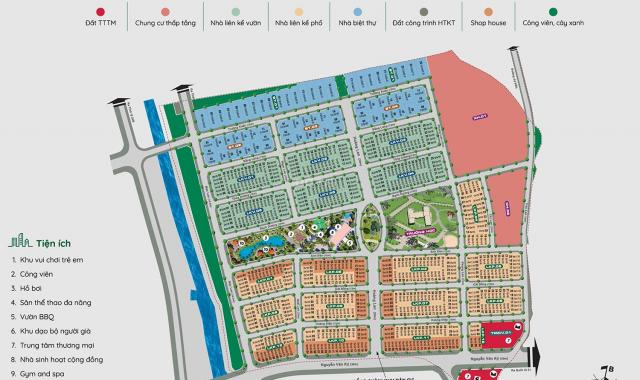 Đất nền Tiến Lộc Garden trung tâm Nhơn Trạch, quy hoạch chuẩn chỉnh, giá đầu tư