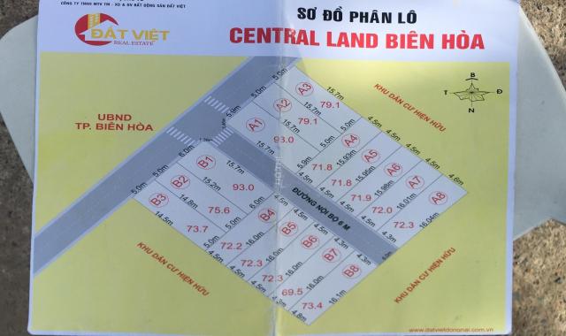 Bán đất nền dự án tại đường Hưng Đạo Vương, Phường Thanh Bình, Biên Hòa, Đồng Nai diện tích 73m2