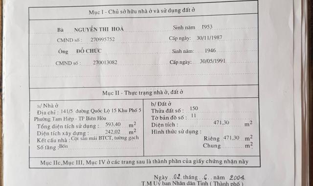 Bán nhà mặt phố tại đường Phạm Văn Thuận - thành phố Biên Hòa - Đồng Nai