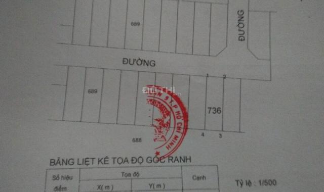 Bán lô đất hẻm 1088, Nguyễn Duy Trinh, DT 50m2 TC, khu đông dân cư, hỗ trợ ngân hàng, giá 2.42 tỷ