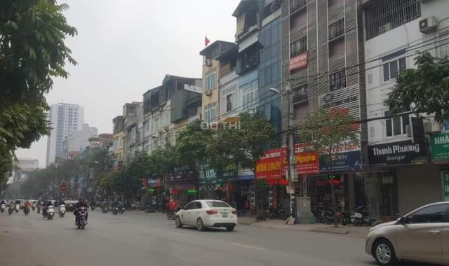 Chỉ hơn 25 tỷ nhà 2 mặt phố Trần Quốc Hoàn cho thuê 90 tr/th, 8 tầng, thang máy. LH 0988932213