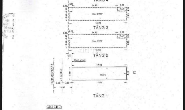 Bán khách sạn đường Bàu Cát 6, Tân Bình, DT 4.1x18m vuông vức, giá 16.3 tỷ TL