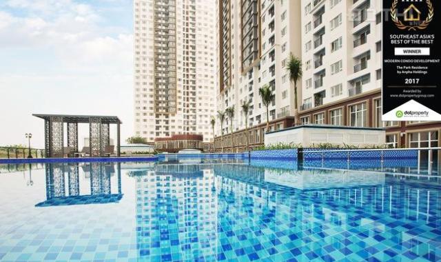 Hot, căn hộ 62m2 với 2PN đầy đủ nội thất 9.5tr/th tại The Park Residence. LH: 0937.158.786