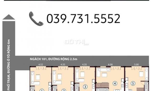 Bán 5 căn nhà xây mới 42m2, từ 1.9 tỷ đến 2.2 tỷ, gần Aeon Long Biên
