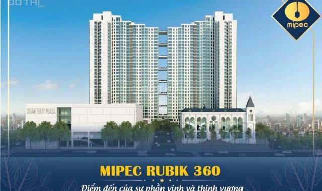 Bán đợt 1 CC Mipec Rubic 360 - 122 Xuân Thủy, căn 2PN, 76.4m2, full NT vay 0% đến khi nhận nhà