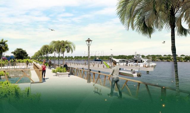 Vàm Cỏ Riverside City – Bán 20 lô biệt thự ven sông đẹp nhất dự án 