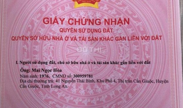 Bán đất lúa sổ hồng xã Tân Kim, Cần Giuộc, Long An, diện tích 3234 m2, giá 3 tỷ 720 tr