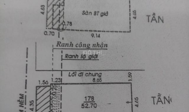Chính chủ bán nhà hẻm 168/16 Trần Văn Quang