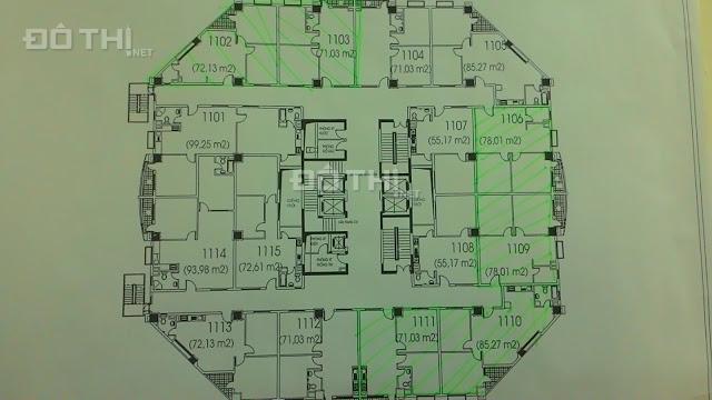 Cần bán gấp căn hộ 72m2 view hồ điều hòa chung cư 7A Lê Đức Thọ, giá chỉ 1,6 tỷ