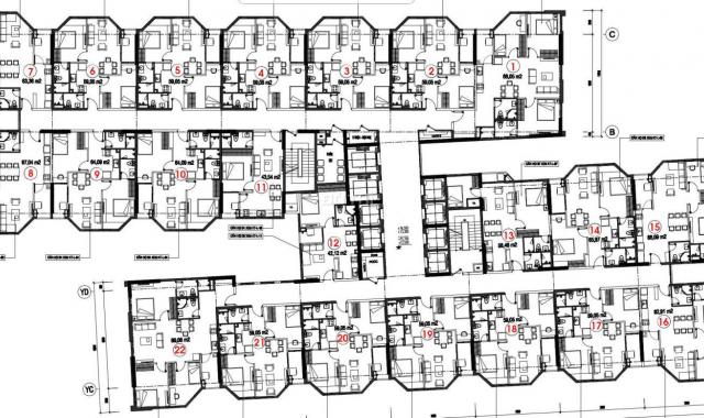 Bán căn hộ chung cư tại dự án HUD Building Nha Trang, Nha Trang, Khánh Hòa, DT 62m2, giá 2,4 tỷ