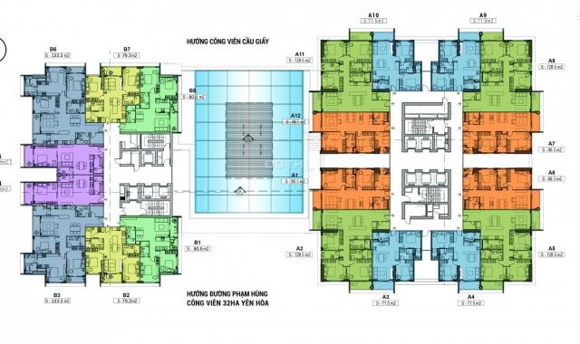 Phòng KD trực tiếp CĐT mở thêm tầng từ 19 - 30, 71.5m2, 86.5m2, 128.6m2. Chiết khấu thêm 6%/GTHĐ