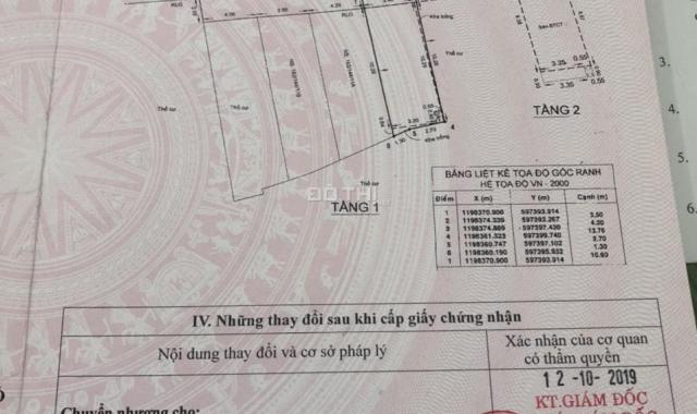 Chính chủ bán nhà Nguyễn Duy Cung, quận Gò Vấp, tiện KD, giá tốt