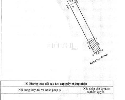 Bán nhà mặt phố Nguyễn Trãi, 141m2, kinh doanh, ô tô, giá 19.9 tỷ