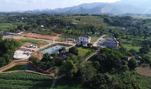 Bán đất biệt thự nhà vườn thuộc khu nghỉ dưỡng sinh thái Green Oasis Lương Sơn, Hòa Bình 4,5 tr/m2