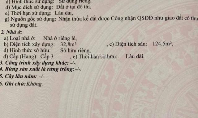 Bán nhà nguyên căn SHCC, hẻm Tôn Đản, phường 8, Quận 4, giá 4,5 tỷ