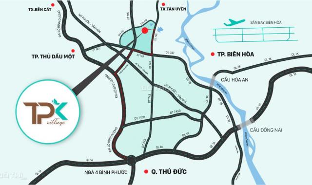Bán đất nền dự án Tân Phước Khánh, Tân Uyên, Bình Dương vị trí đẹp, giá rẻ, có SĐR giá 20tr/1m2