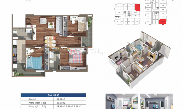 Bán căn hộ chung cư tại dự án Lộc Ninh Singashine, Chương Mỹ, Hà Nội diện tích 48m2
