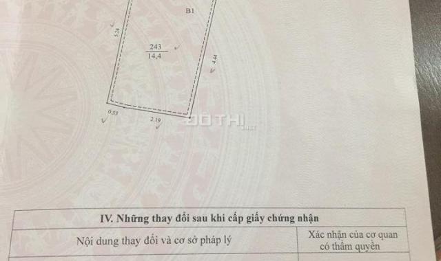 Bán nhà ngõ 33 Nguyễn An Ninh, chủ để lại đồ với 15m2/2 tầng/860 triệu