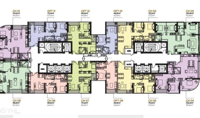 Cho thuê Vinhomes Golden River Q1 105m2, 3PN, 38.13 triệu/th (bao trọn gói), 0909 92 82 09