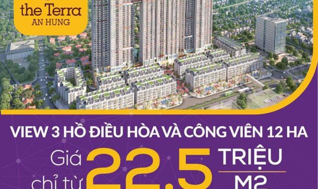 Bán căn hộ 2PN, ban công Đông Nam, tầng đẹp, giá 1.8 tỷ tại dự án The Terra An Hưng chỉ với 500tr