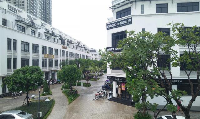 Cho thuê gấp căn góc shophouse Vinhome Gardenia, Hàm Nghi, 250m2 x 5 tầng, tuyến phố HQ sầm uất